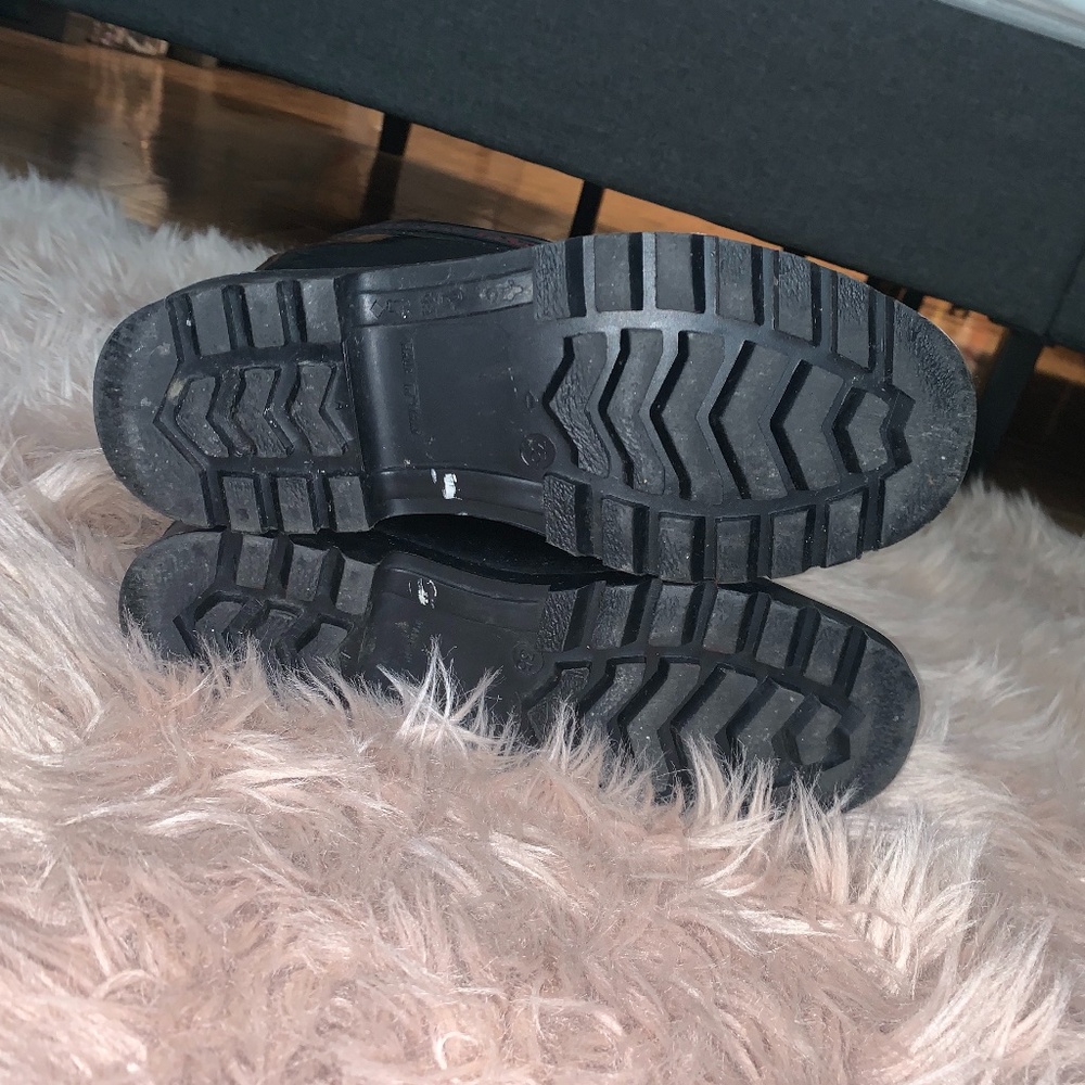 Authentic Burberry Red Logo Rain Boot - image 5